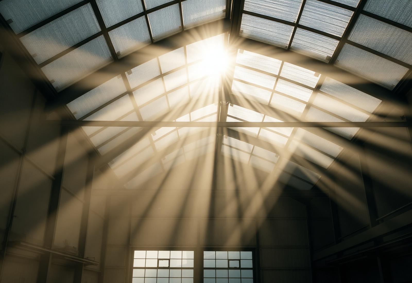 Daglicht door polycarbonaat
